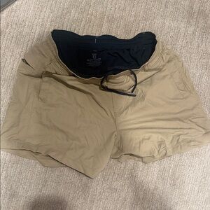Birddogs Tan Athletic Shorts